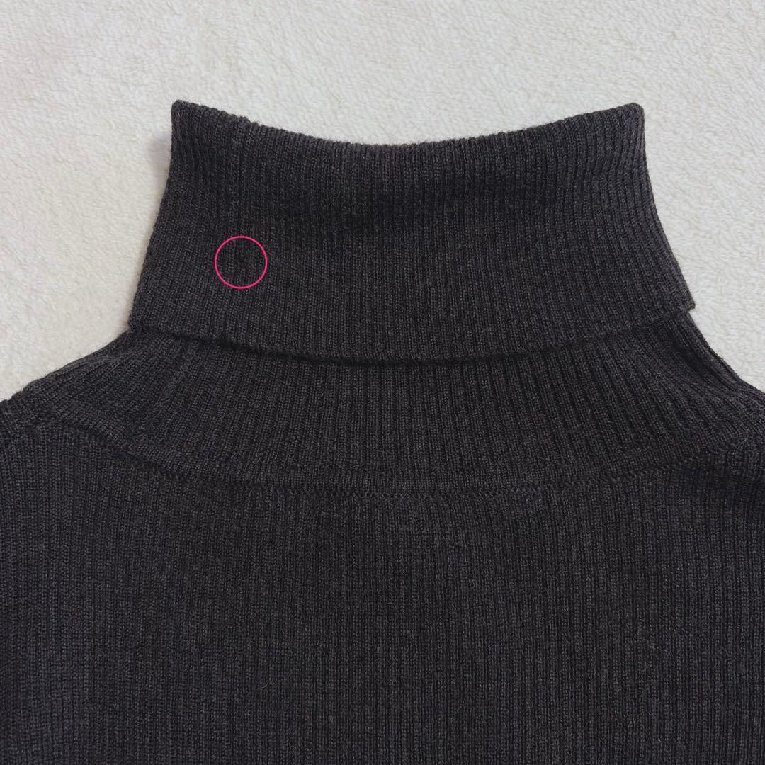 AP STUDIO タートルネック リブニット マキシ ワンピース