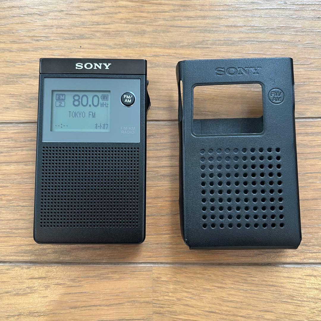 【美品】ソニー小型ラジオ SRF-R356