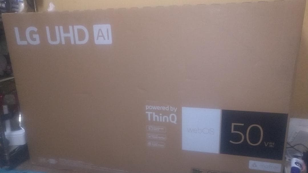 LG UHD AI 50V型 テレビ