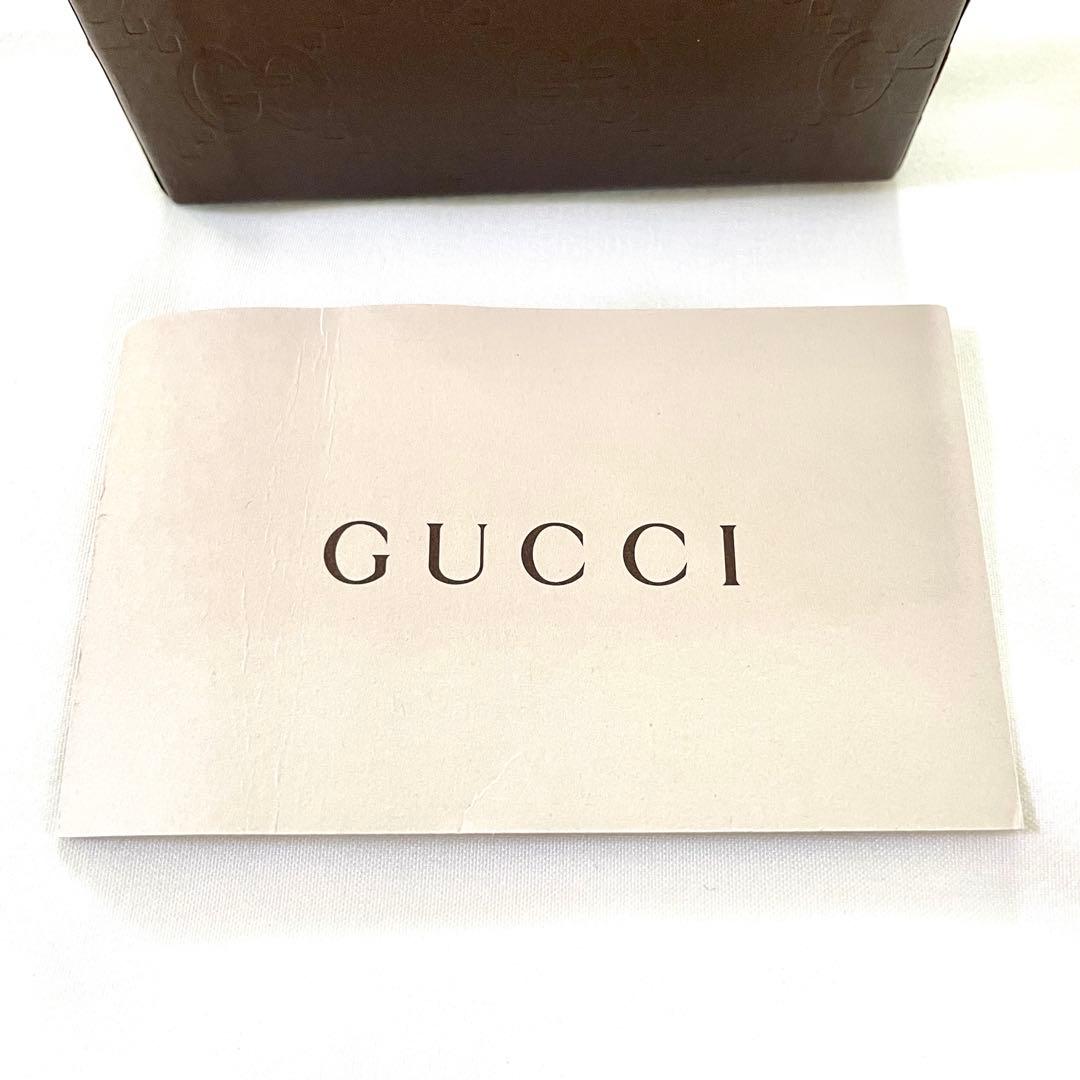 GUCCIブレスレット　シルバー925 ホースビット柄　ショップカード付き