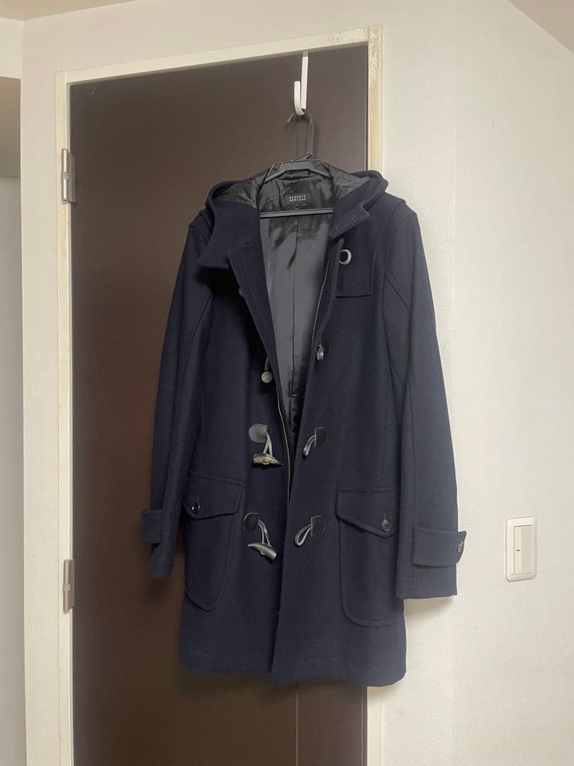 バーニーズニューヨーク ダッフルコート L ネイビー　新品タグ付