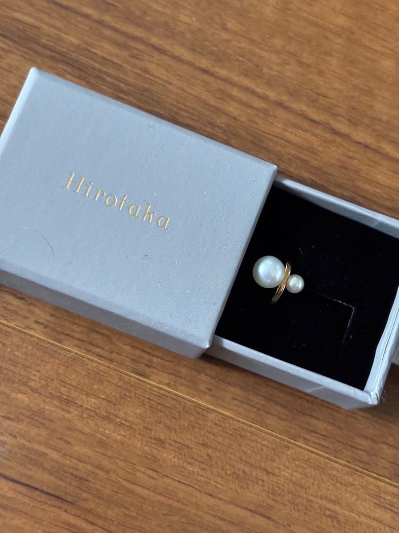 最終です！Hirotaka 片耳用パールピアス