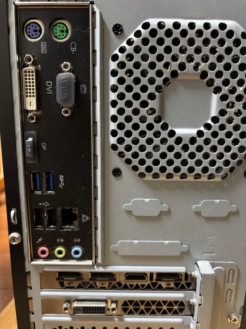 デスクトップPC グラボGTX1060 第七世代intel CPU OSなし