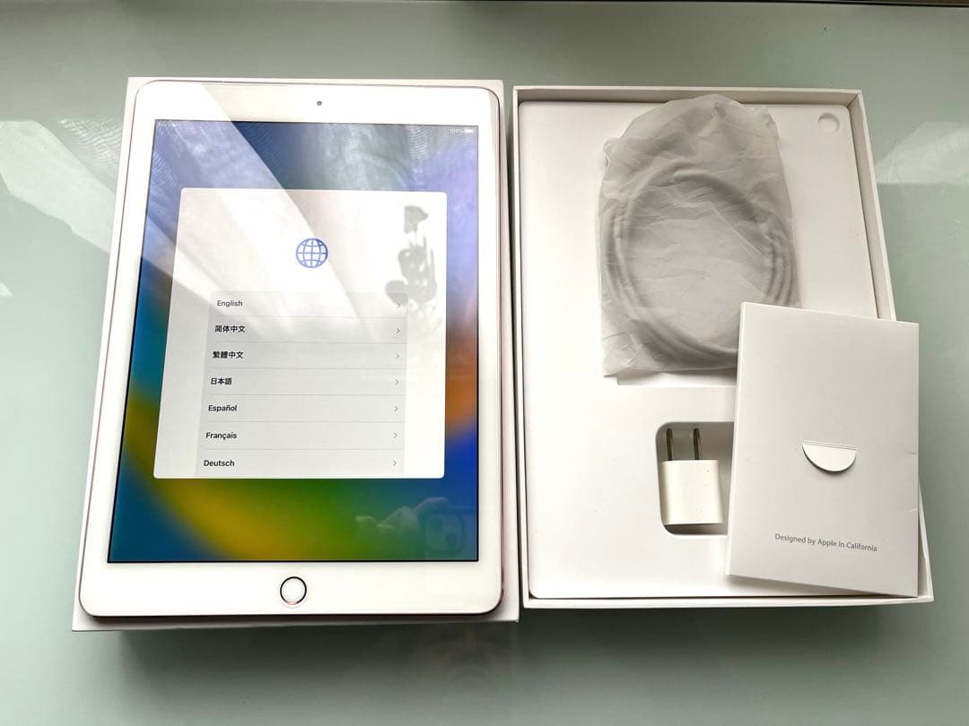 Apple iPad Pro 9.7インチ（第一世代）ローズゴールド+ケース