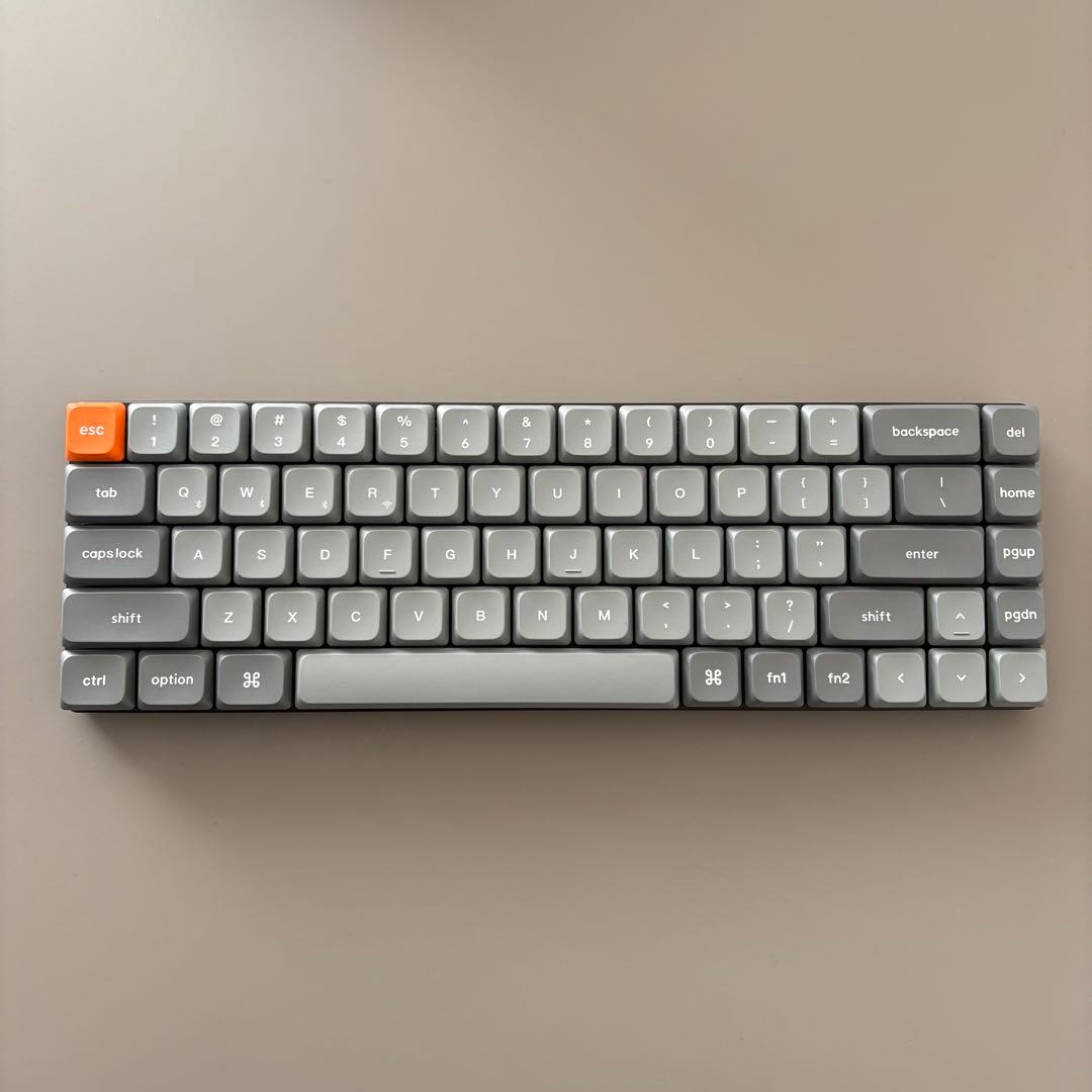 Keychron K7 Max QMK/VIA（赤軸、US配列）