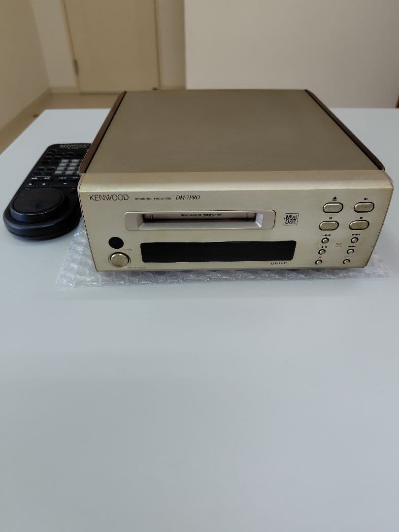 KENWOOD DM-7PRO ミニディスクレコーダー リモコン付き