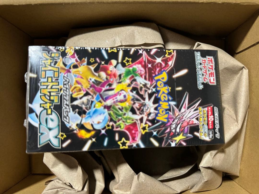 ポケモンカードゲーム シャイニートレジャーex 1box 未開封　シュリンク有