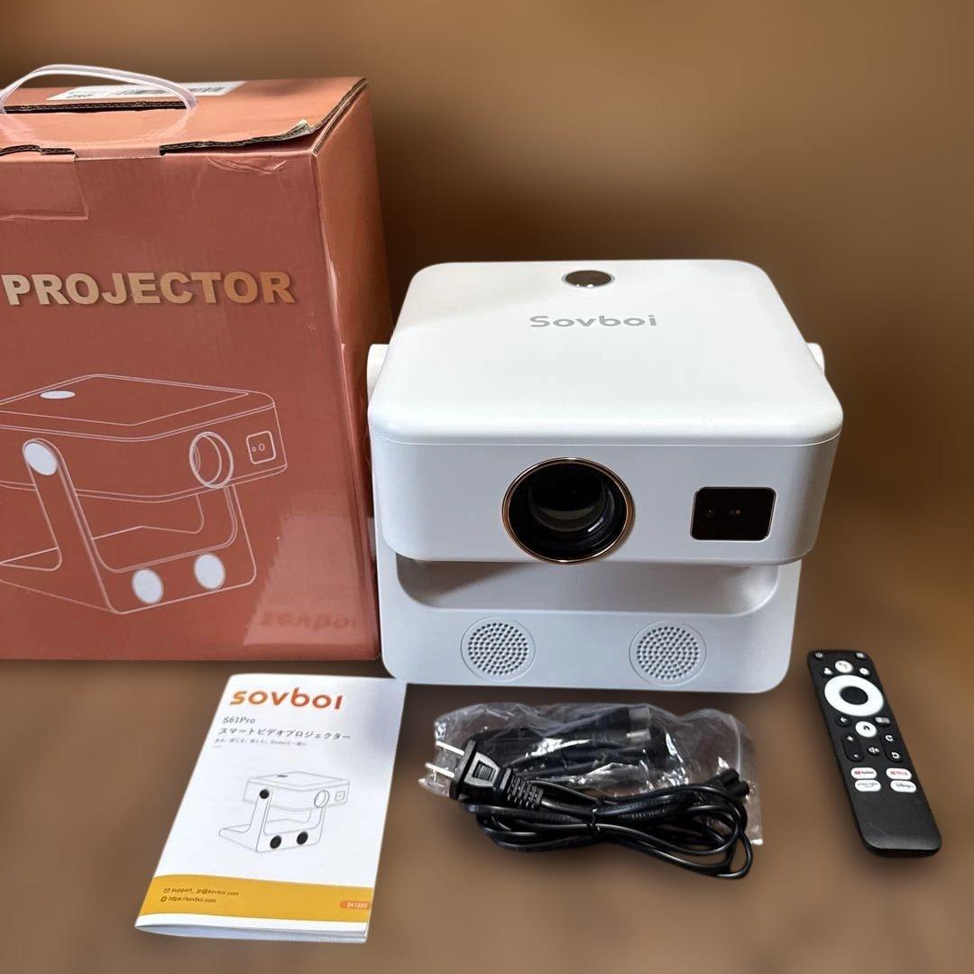 Sovboi S61Pro プロジェクター Google TV 搭載