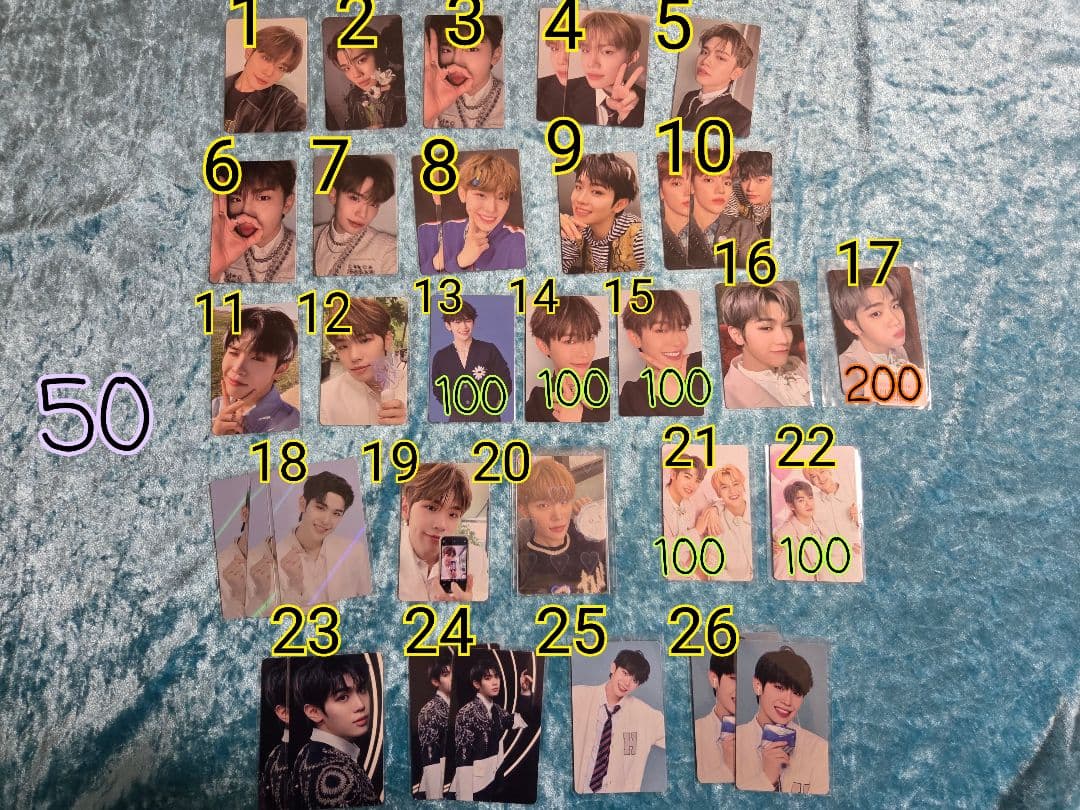 ZEROBASEONE ZB1 ゼベワン　トレカ　セット　まとめ売り