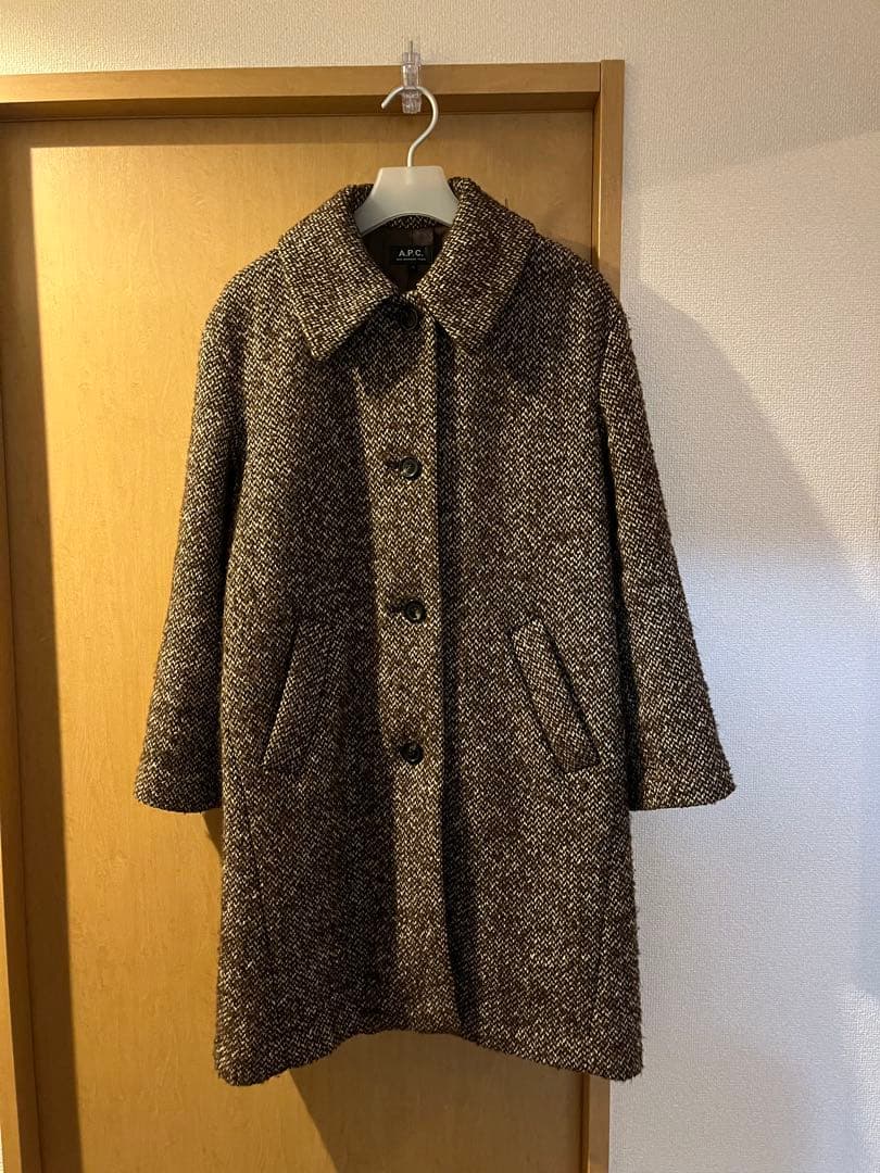A.P.C. ブラウン ミドルコート サイズ36