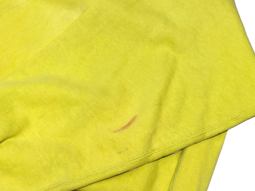 XL USA製 90s チャンピオン リバースウィーブ スウェット イエロー