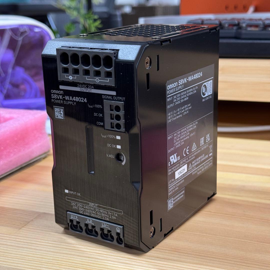 OMRON S8VK-WA48024 電源ユニット 480W