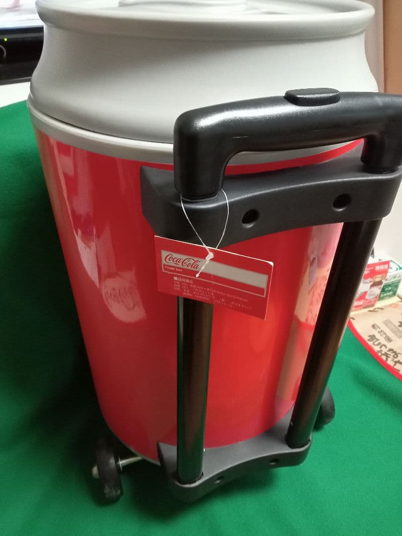 美品未使用Coca-Cola 缶型クーラー 大容量 キャスター付き