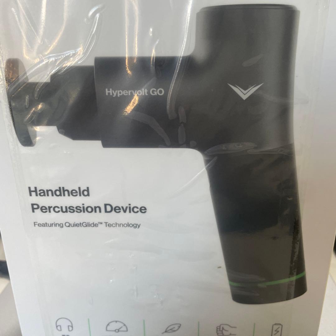 リラクゼーショングッズ HYPERICE HYPERVOLT GO BLACK