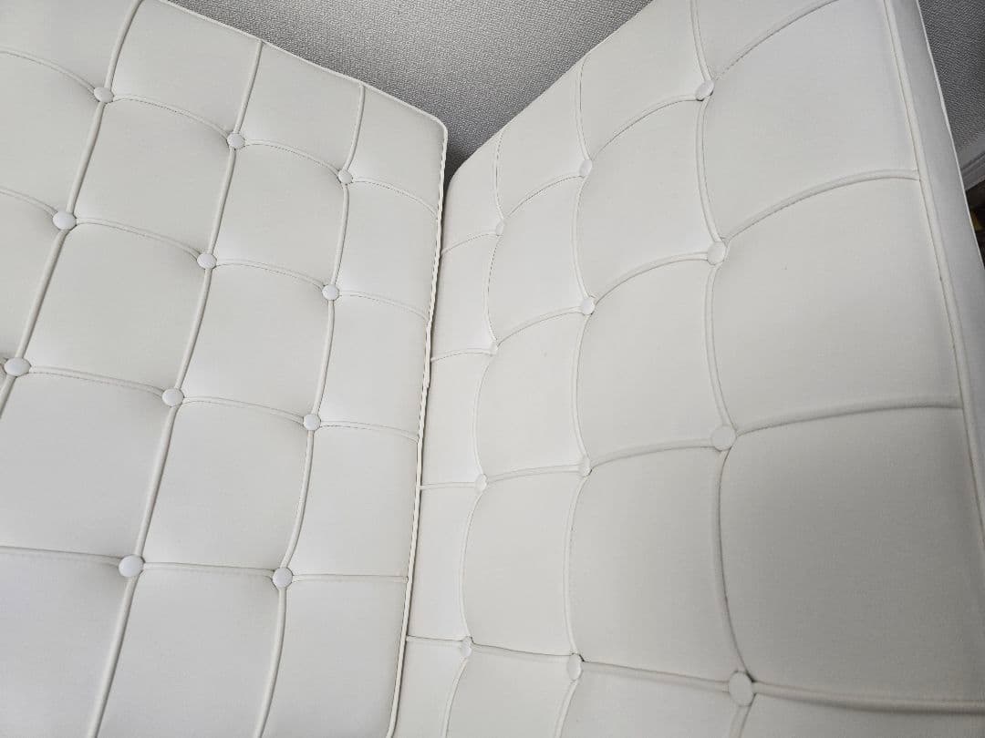 お値下げ★送込！【バルセロナチェア】ホワイト リプロダクト