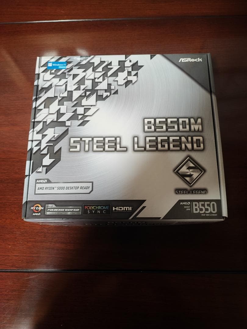 ASRock B550M STEEL LEGEND マザーボード