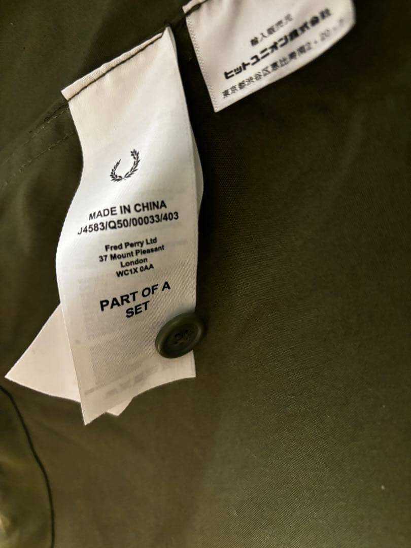 フレッドペリー モッズコート