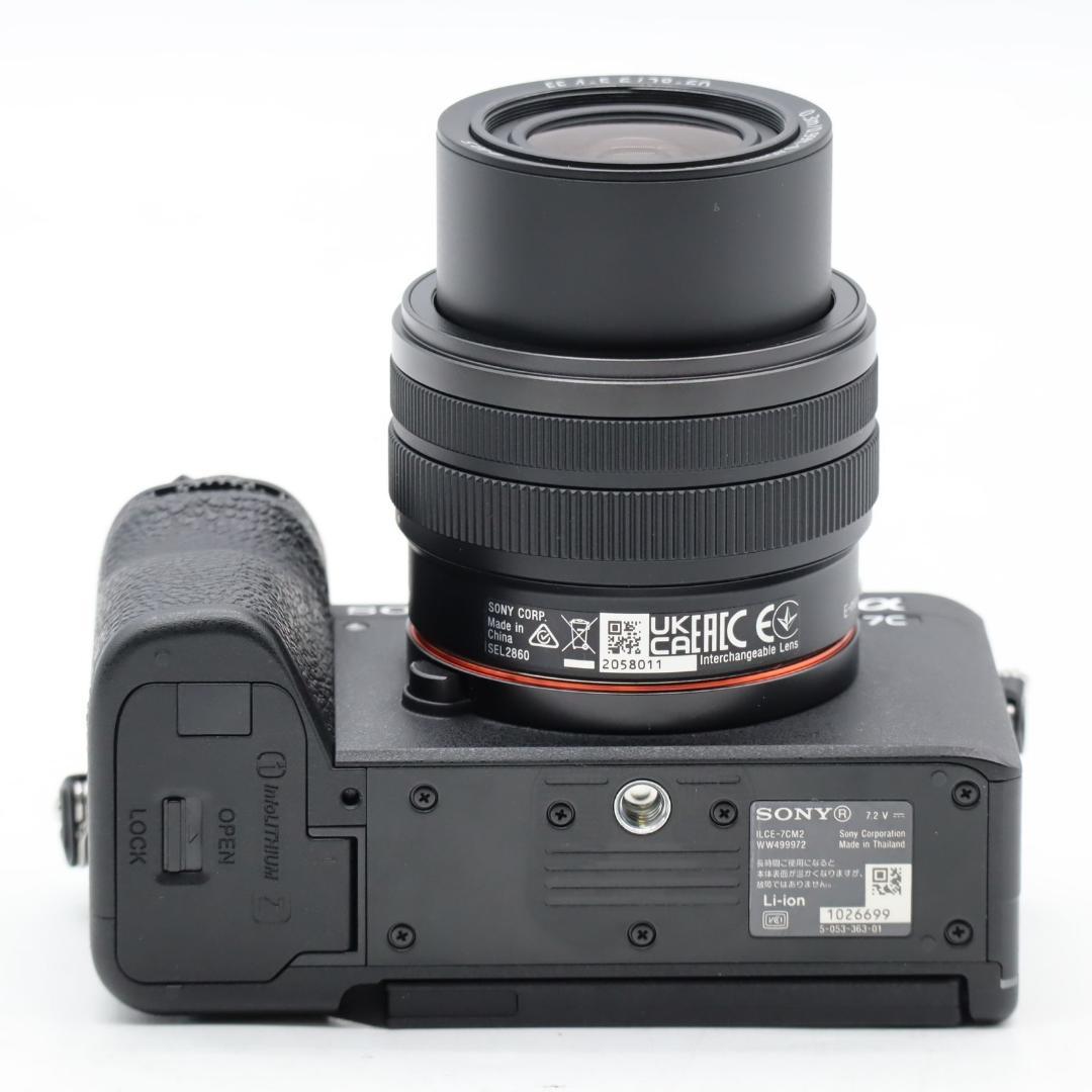 【ショット数4,009】SONY ソニー α7C II ズームレンズキット