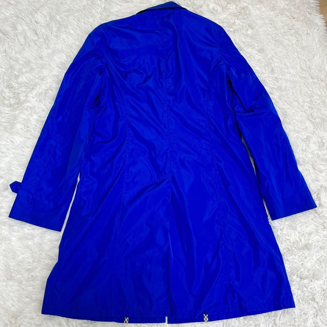 アクアスキュータム レインコート ベルト付 ブルー 大きいサイズ XL