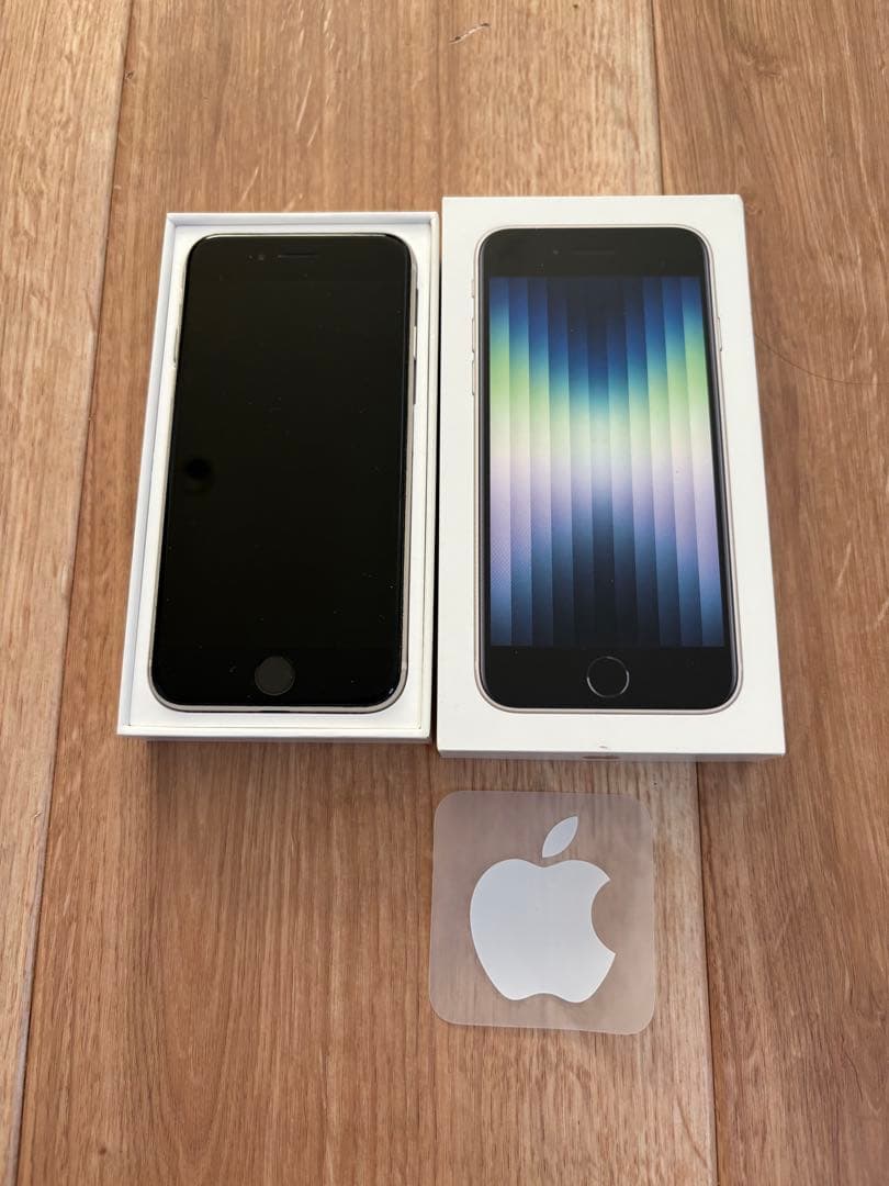 iPhone SE 第3世代 64GB スターライト SIMフリー 初期化済