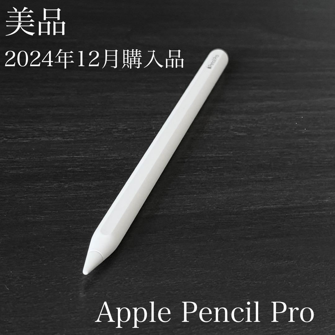 美品　2024年12月購入　Apple Pencil Pro MX2D3ZA/A