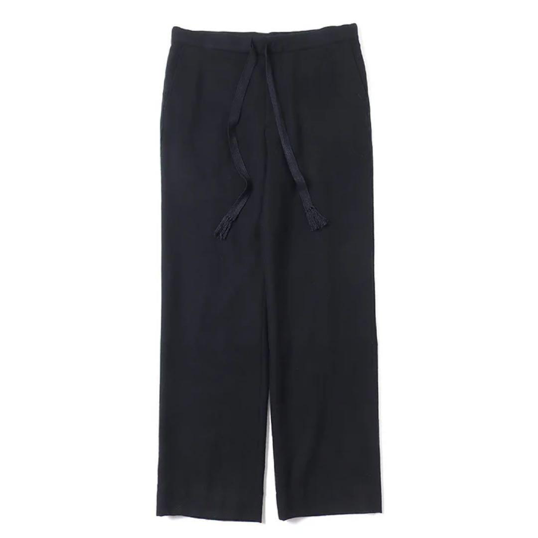 パンツ AURALEE AIRY WOOL VIYELLA EASY PANTS