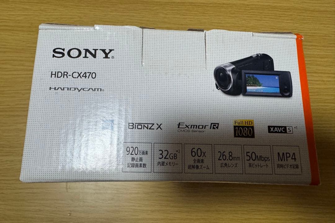SONY HDR-CX470 ビデオカメラ