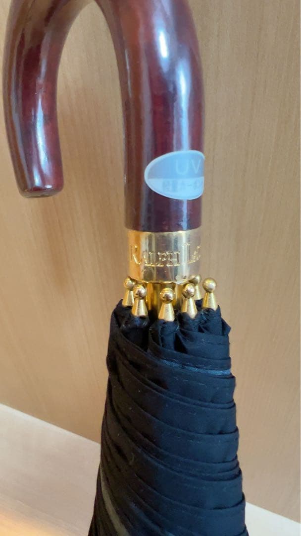 ラルフローレン　折りたたみ傘　千鳥格子