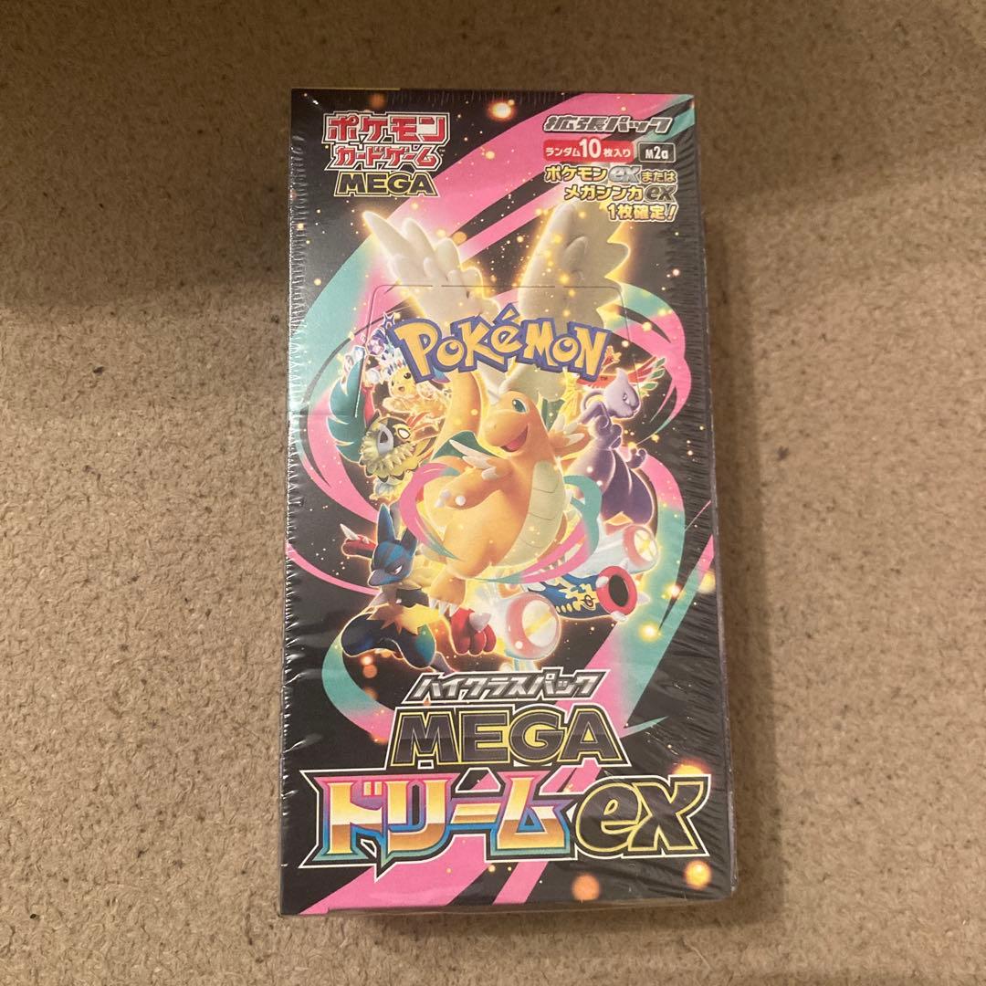 ポケモンカードゲーム MEGAドリームEX 10パック入り 1ボックス
