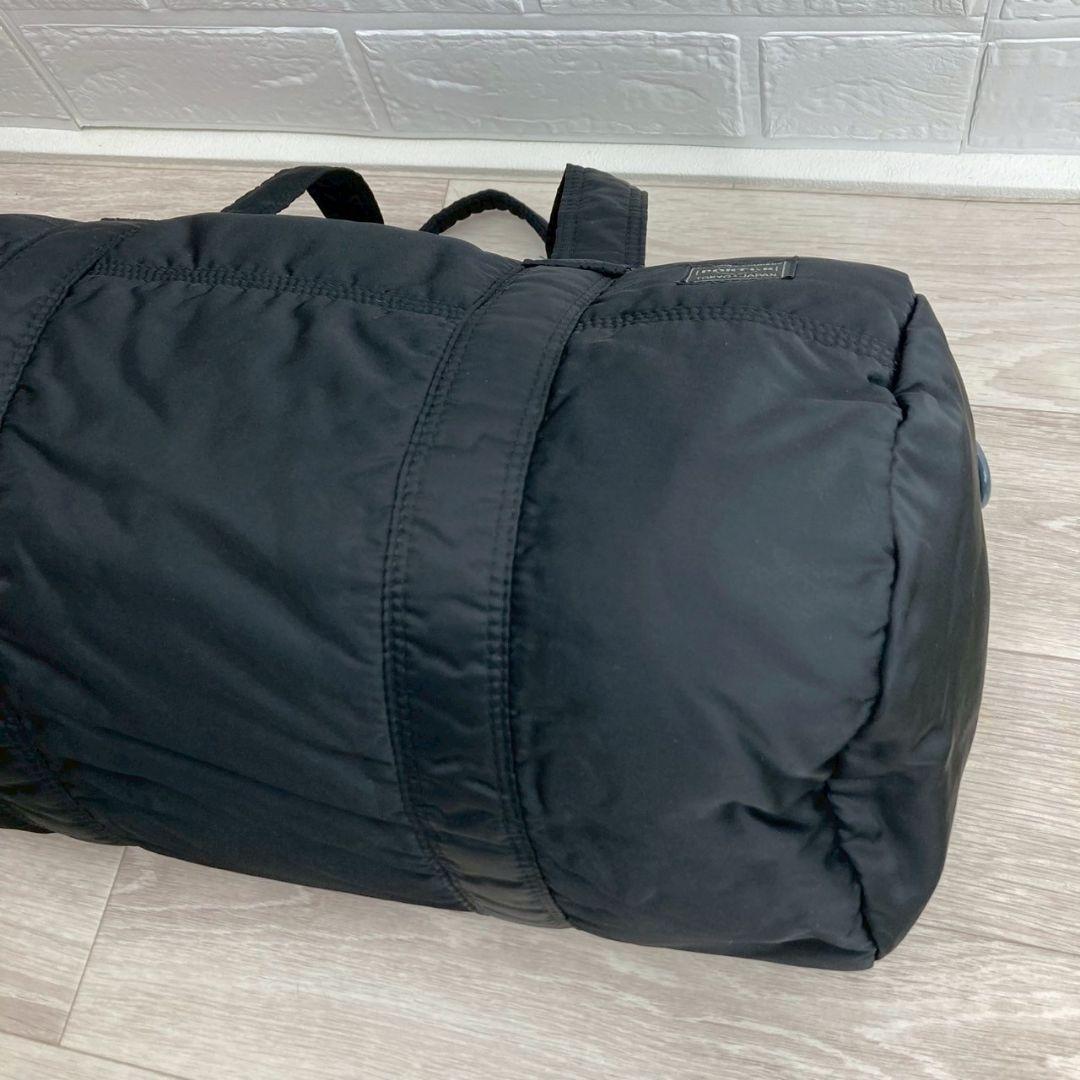 PORTER タンカー ブラック ボストンバッグ