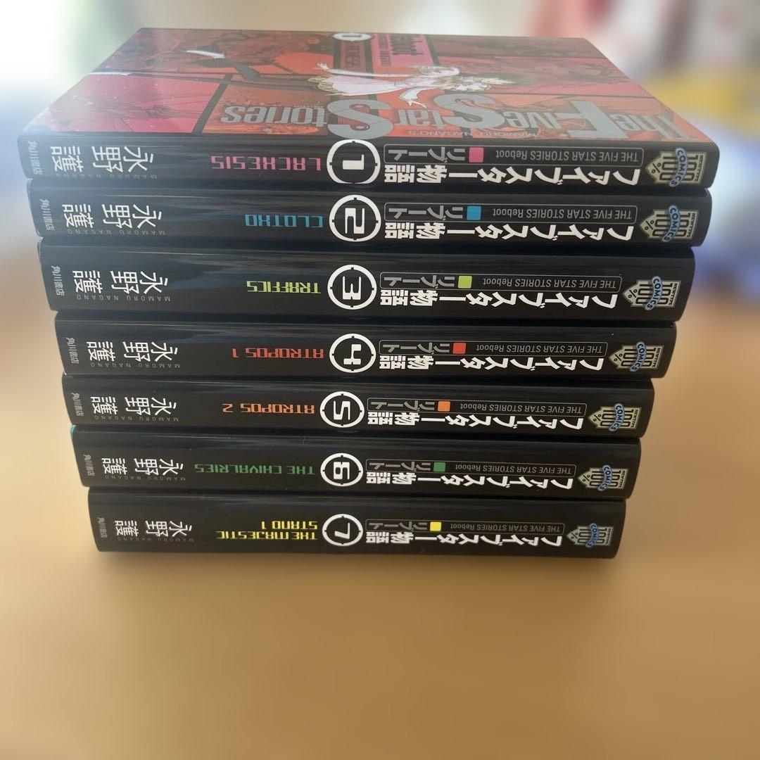 ファイブスター物語 リブート1〜7巻 全巻セット