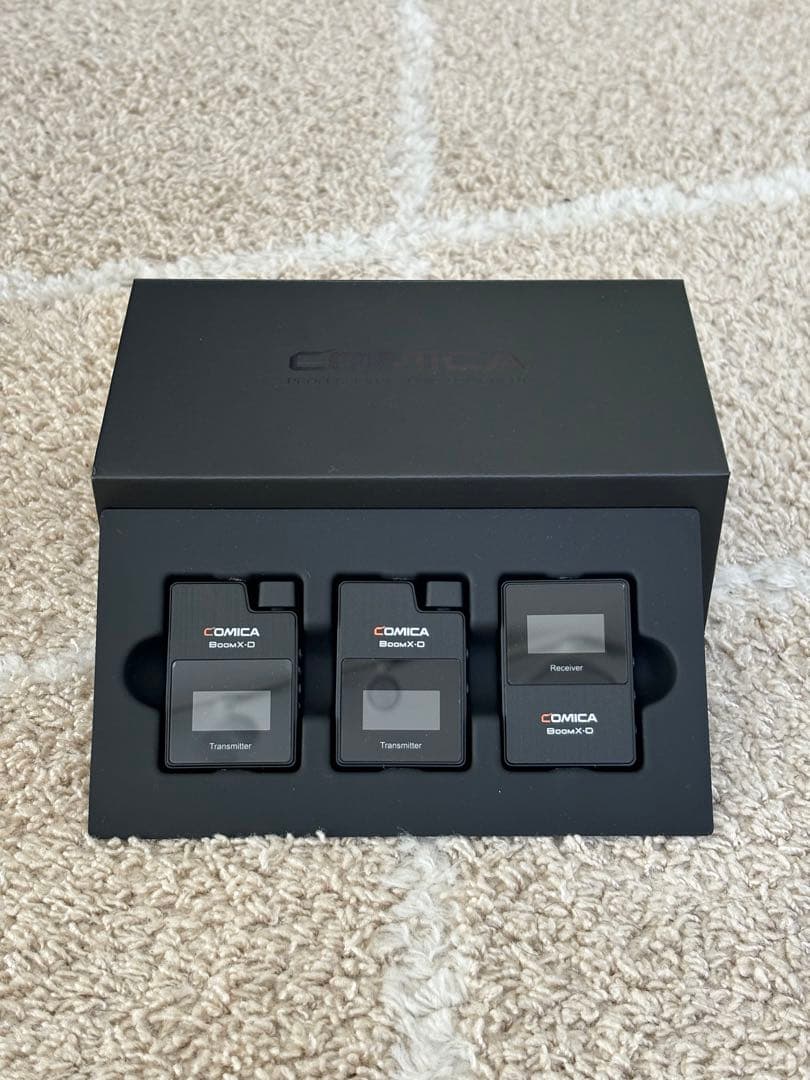 Comica BoomX-D2 外付けマイクワイヤレスマイク