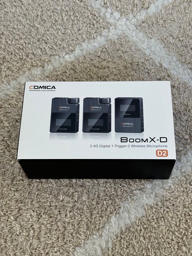 Comica BoomX-D2 外付けマイクワイヤレスマイク