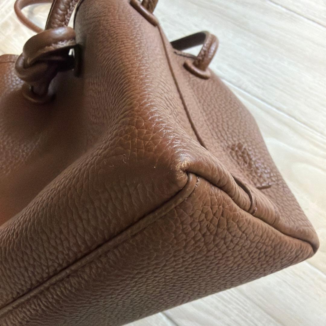 VASIC ブラウンレザー スモールスモール　保存袋付き