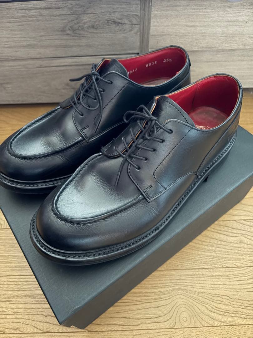 REGAL shoe&co リーガル Ｕチップ 革靴 25.5