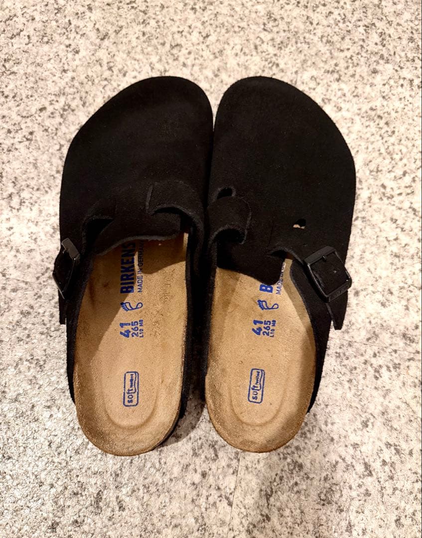 [未使用]BIRKENSTOCK ビルケンシュトック ボストン　ブラック　41