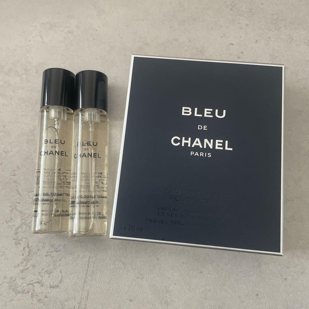 ブルー ドゥ シャネル トラベル スプレイ 20ml×2本　レフィルのみ