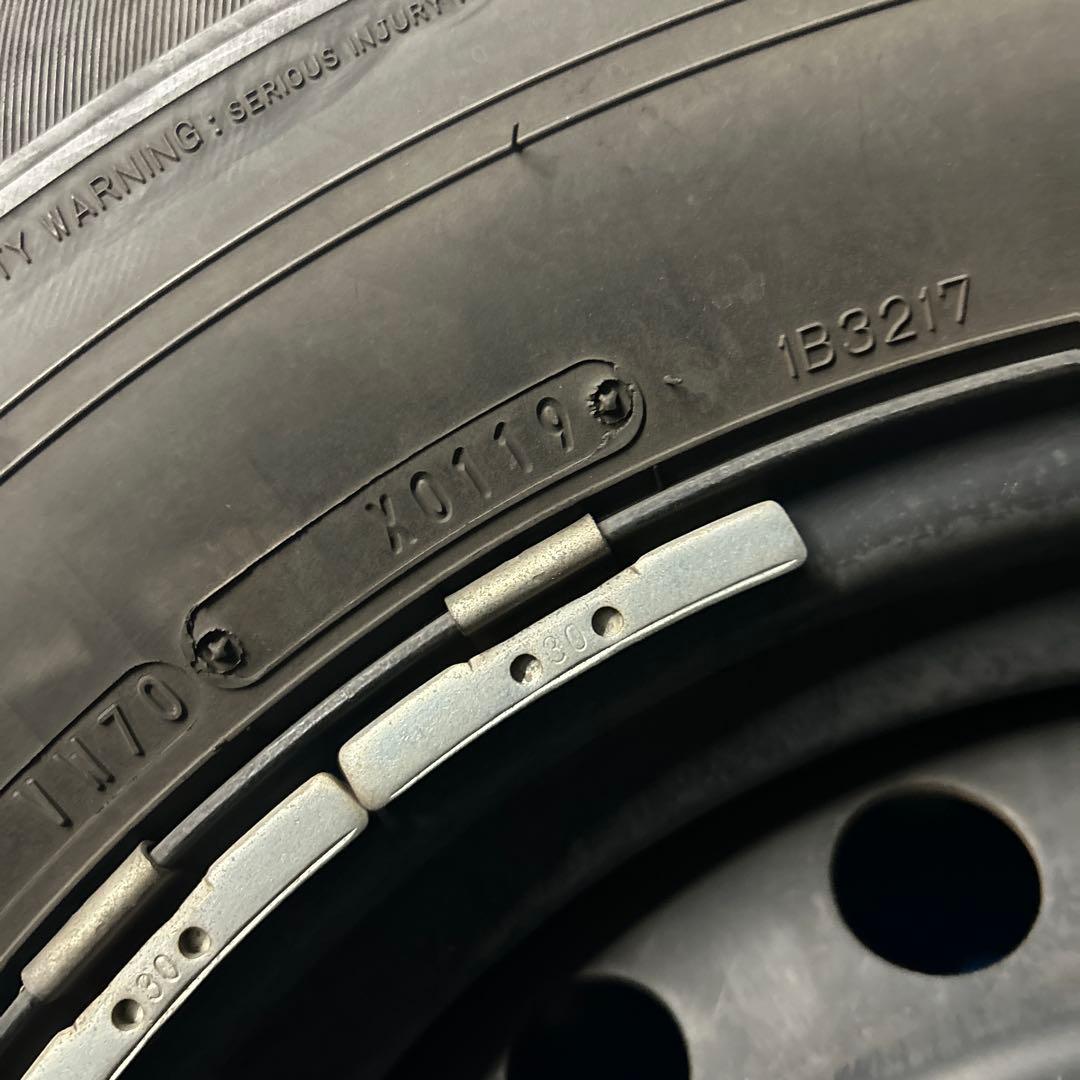 TOYOTAＦＪ純正ホイールとノーマルタイヤ４本セット送料込