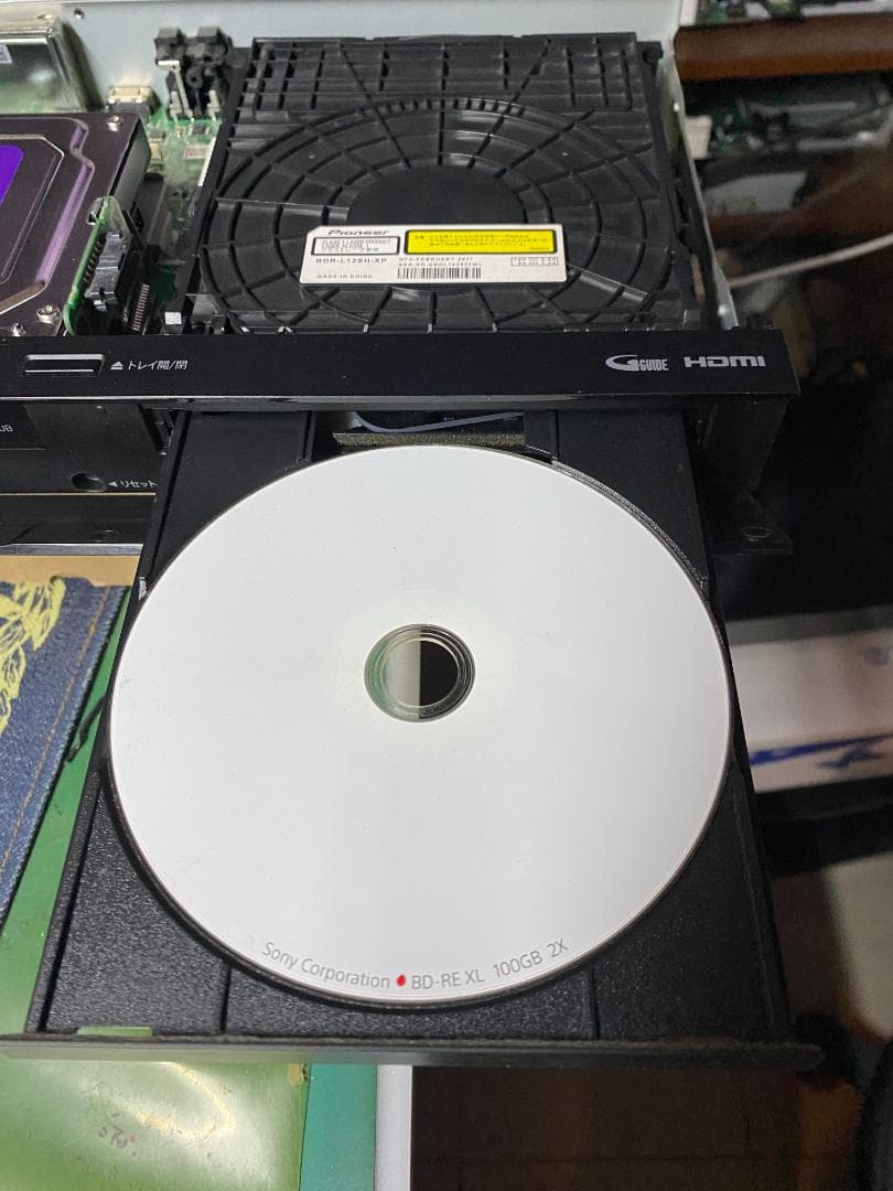 タイムセール中 SHARP　BD-ＮW510　17年製 容量アップHDD：1TB