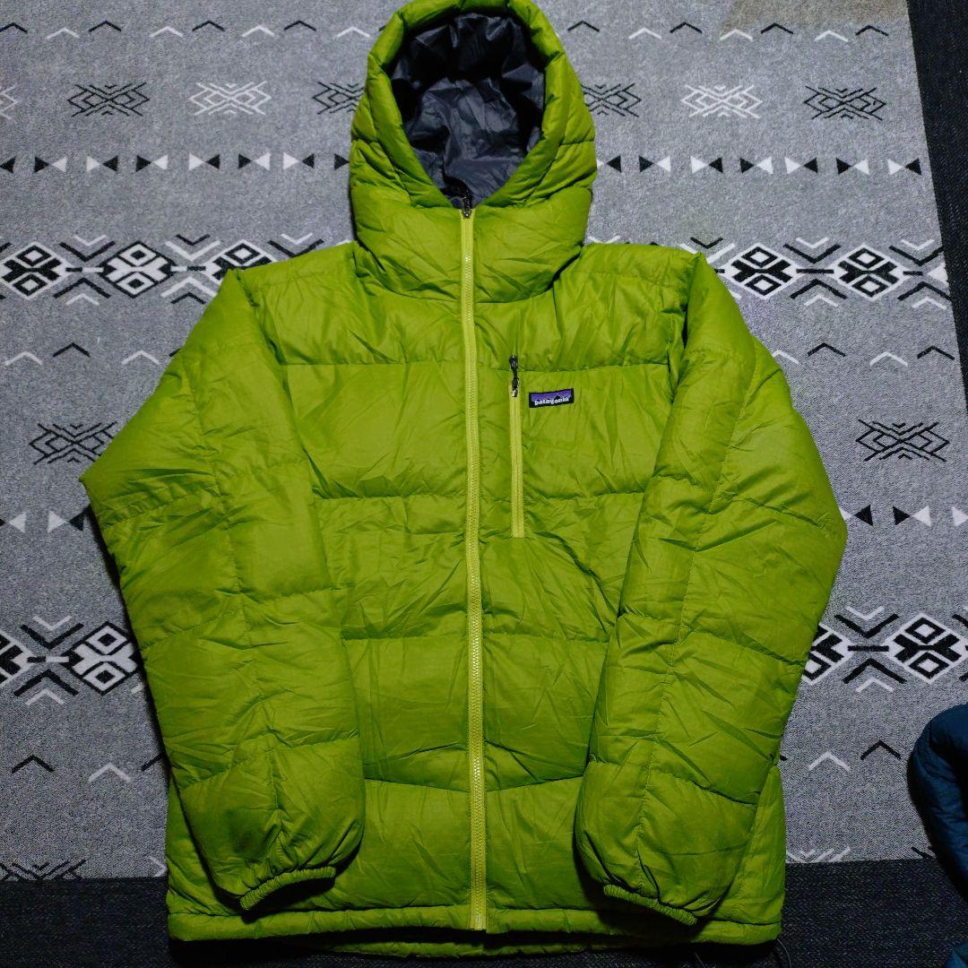 patagonia フィッツロイダウンジャケット　ゲッコーグリーン