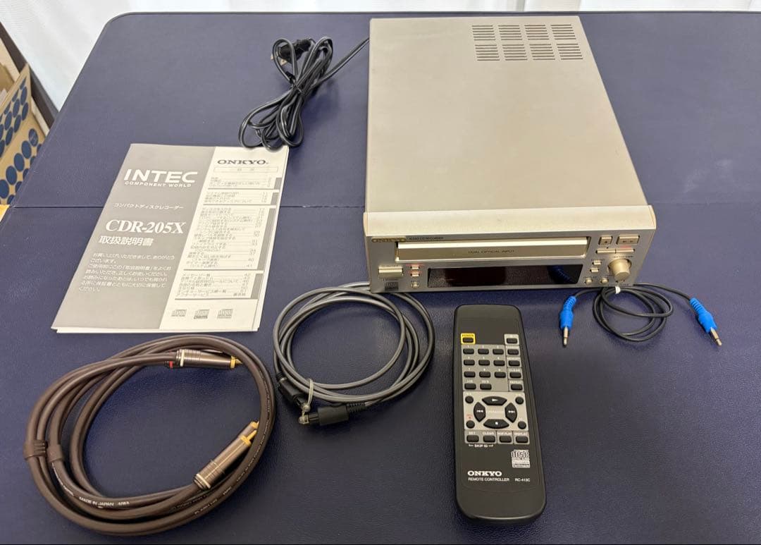 中古品ONKYOコンパクトディスクレコーダー　CDR-205X