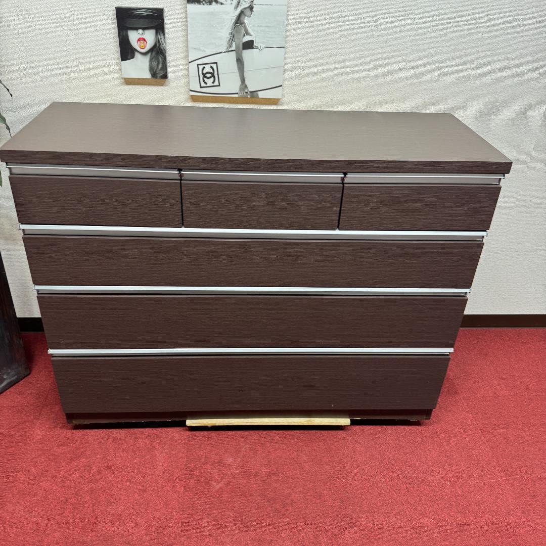 東京23区送料無料　美品ニトリ　チェスト　洋服タンス　幅120㎝