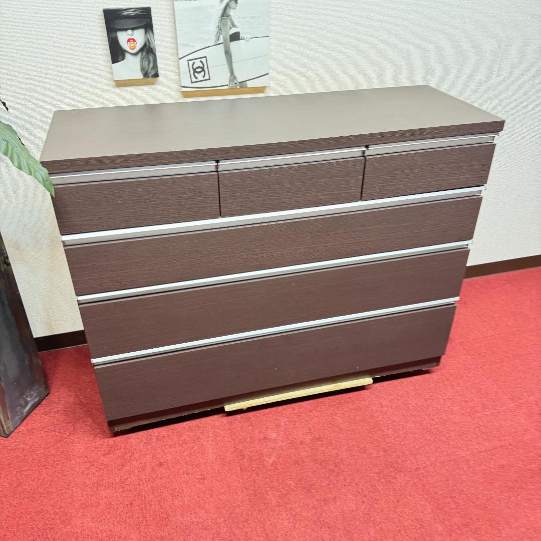 東京23区送料無料　美品ニトリ　チェスト　洋服タンス　幅120㎝