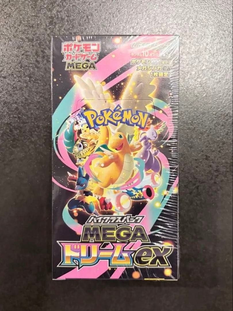 ポケモンカードゲーム MEGAドリームex 1box