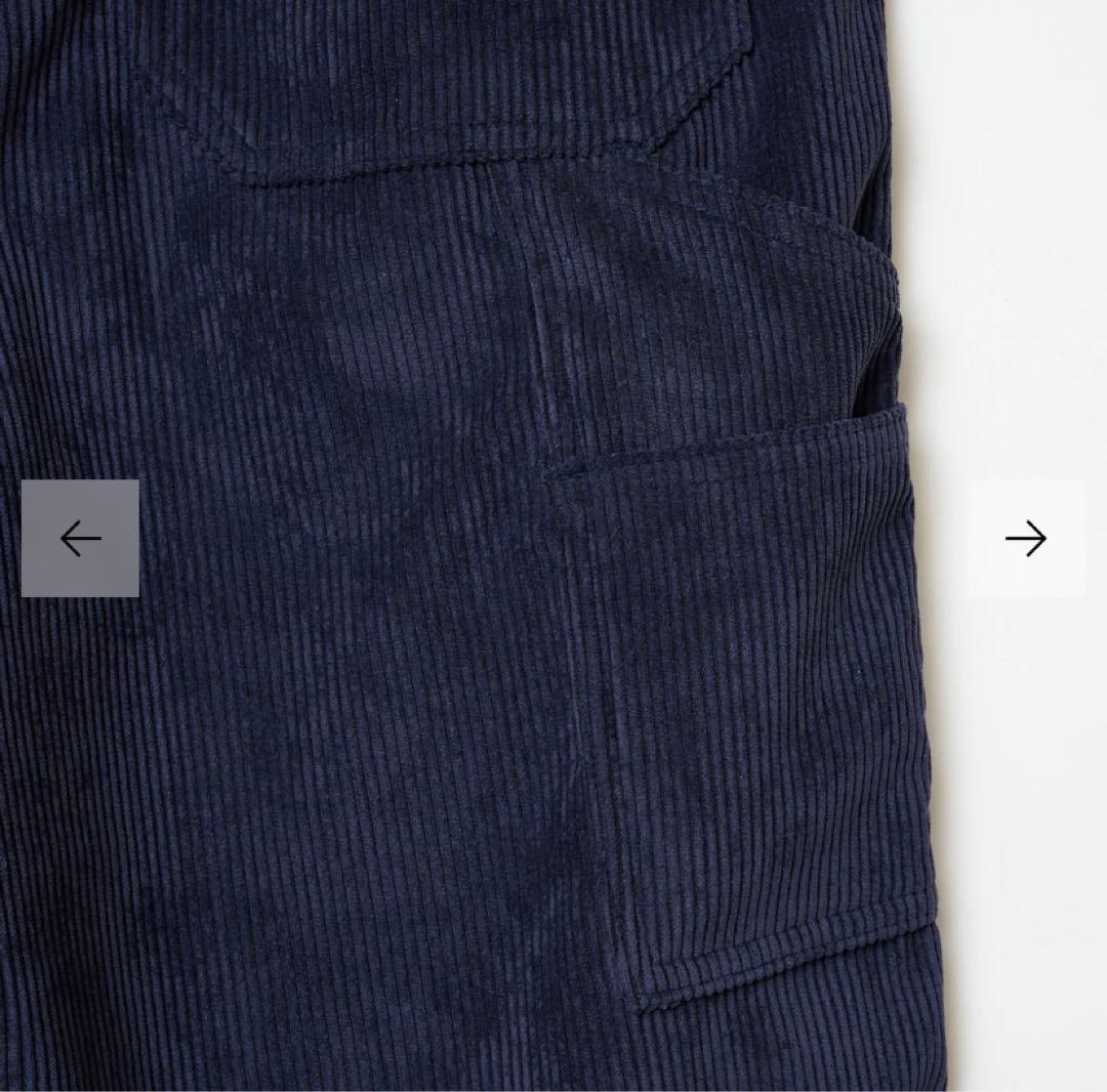 【シシクイ/新品未使用】Painter C / CORDUROY NAVY 30