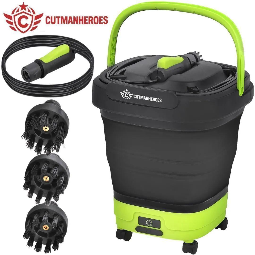 CUTMANHEROES 高圧洗浄機 本体 ブラック/ライムグリーン 2862