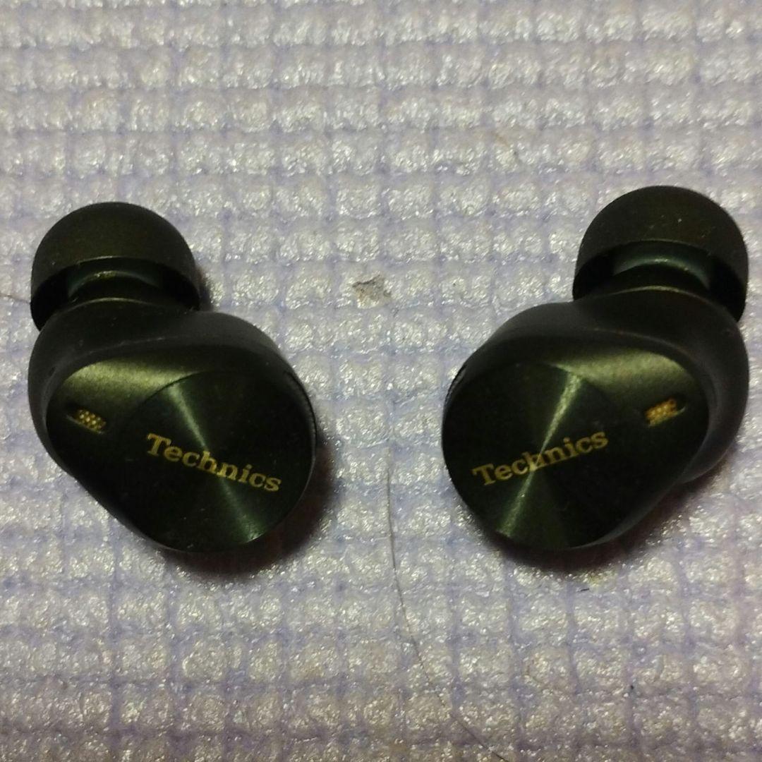 充電ケースなし Technics AZ80 ブラック イヤピース 左右