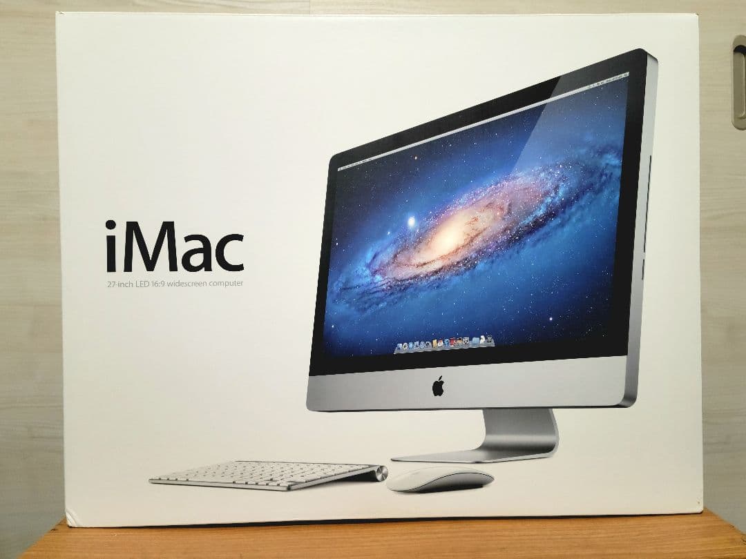 美品　Apple iMac 2011 27インチ キーボードDVDドライブ付き
