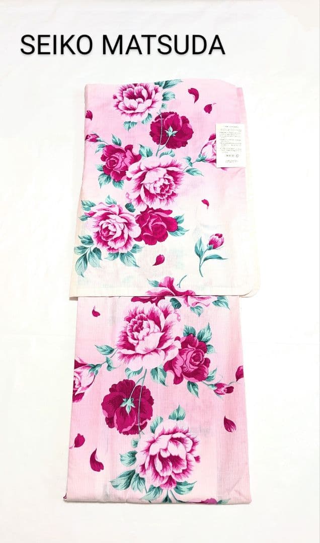 SEIKO MATSUDA ブランド浴衣 ローズ　新品未使用