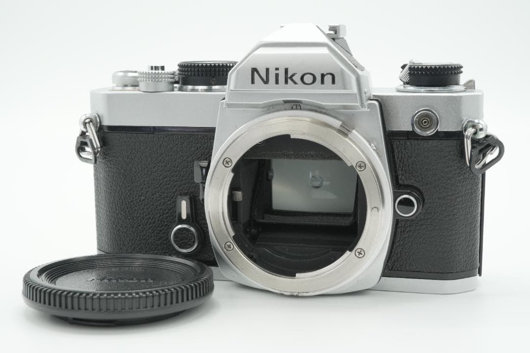 【中古】Nikon FM シルバーボディ フィルム一眼レフカメラ